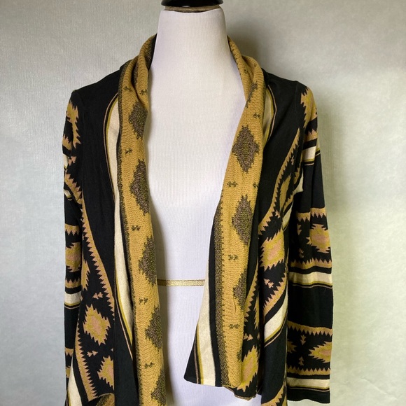 Angie Large Womens open front Boho sweater wrap - Picture 6 of 9